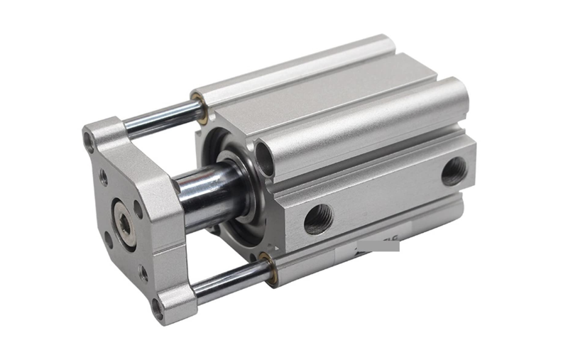 Compact non-rod air cylinder