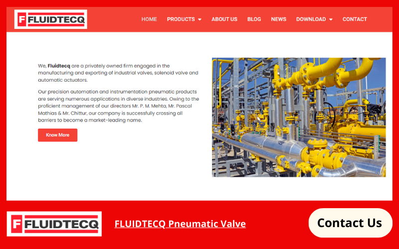 FLUIDTECQ Pneumatic Valve