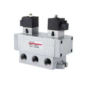 K25 series two-position five way solenoid valve