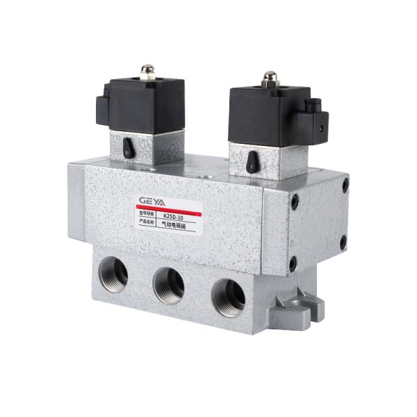 K25 series two-position five way solenoid valve