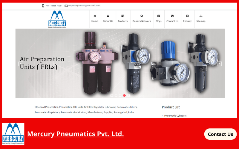 Mercury Pneumatics Pvt. Ltd