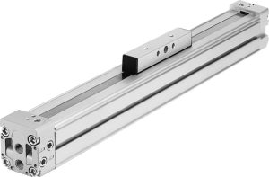 Rodless pneumatic cylinder