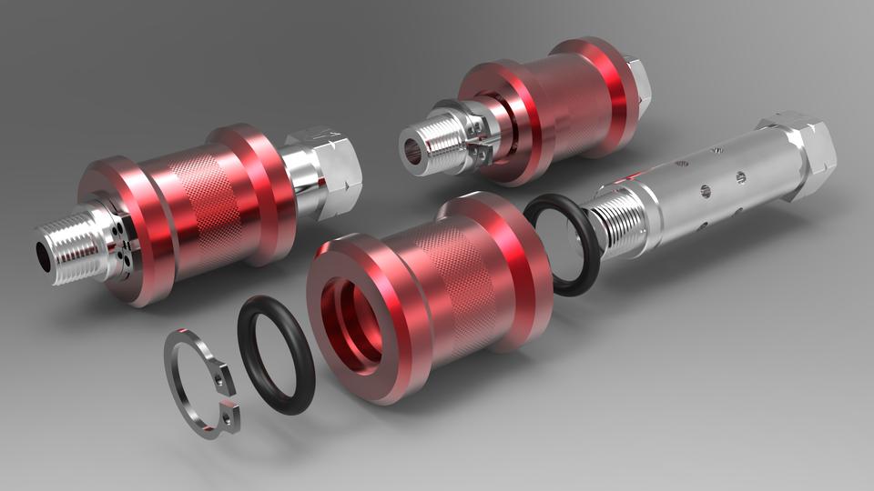 Slide Valve - 3D model