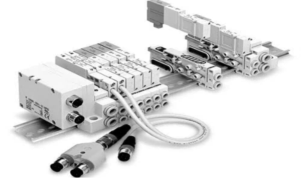 Pneumatic actuator application in an electric system